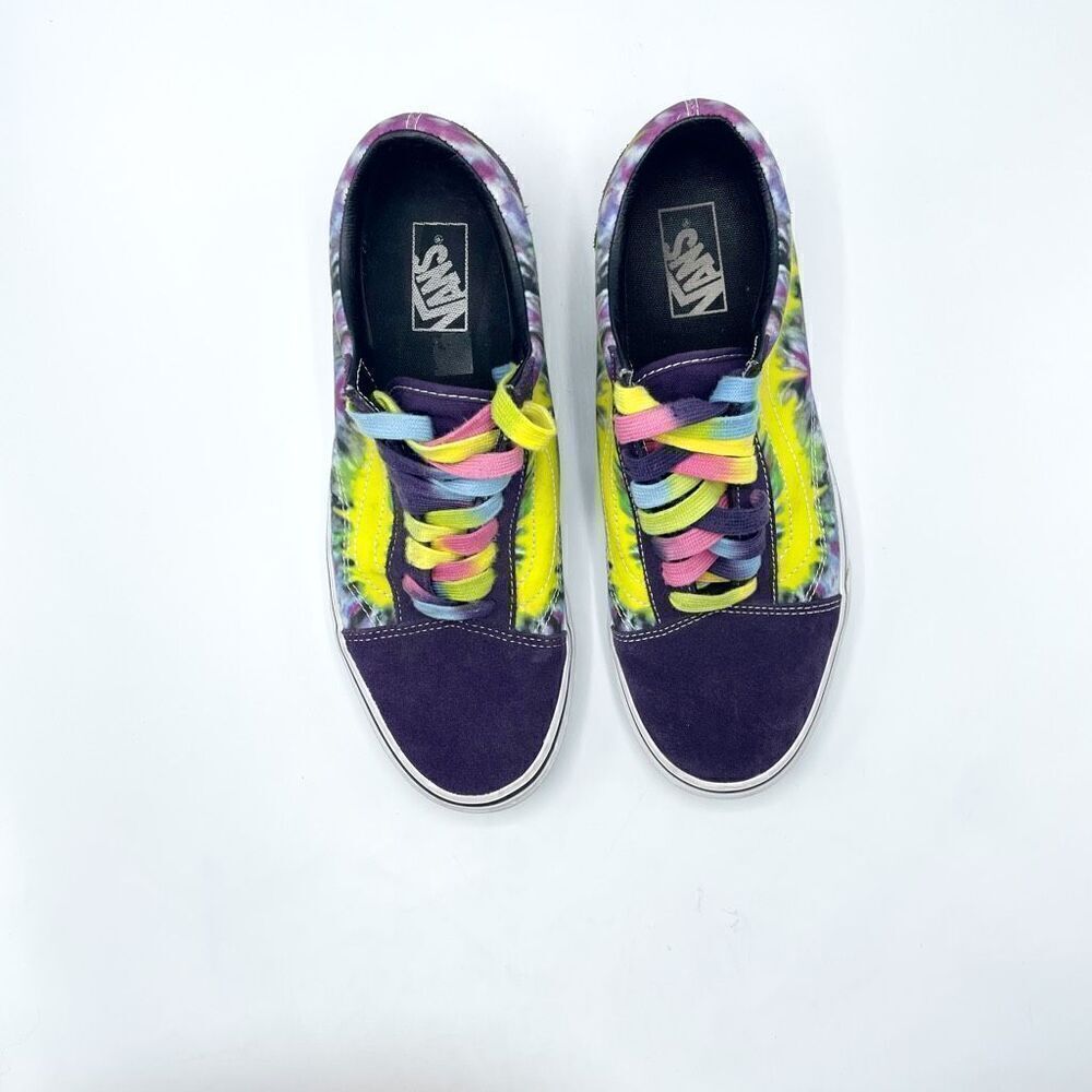 Vans Old Skool Tie Dye Mysterioso and True White - Picture 8 of 9